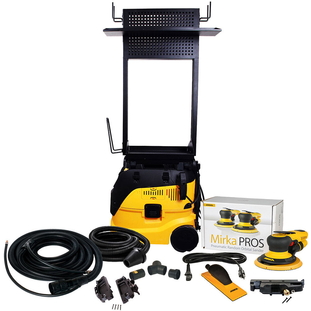 Mirka 6in 5mm Orbit Sander Dust Free Work Station System
