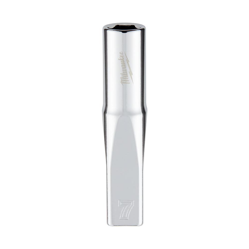 Milwaukee 1/4 in. Drive 7mm Metric 6-Point Deep Socket