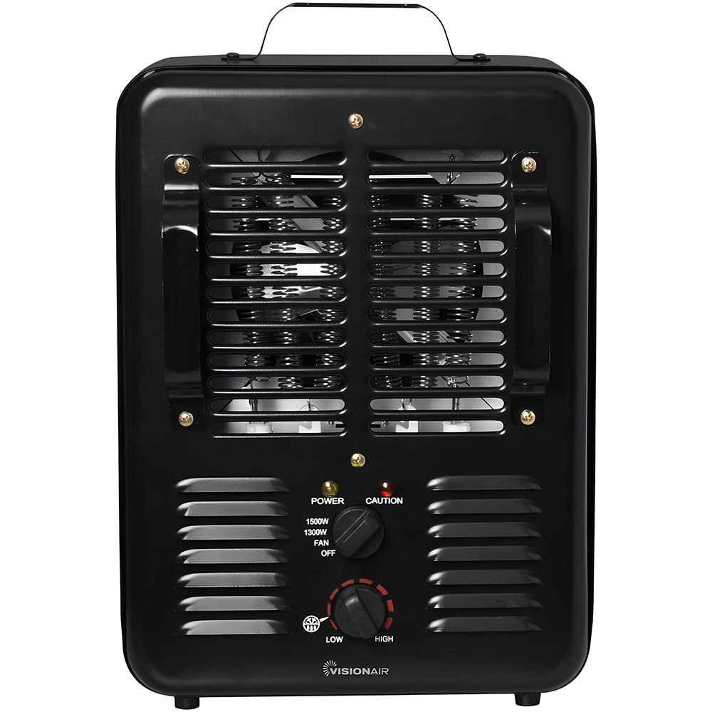 VisionAir 15 In. 1300/1500W 5120 Btu 160 Sq-Ft. Milkhouse Heater