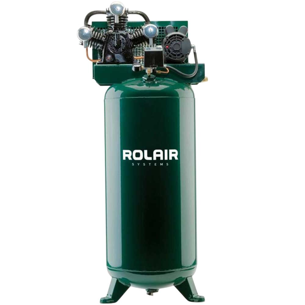 Rolair 5 HP (230V) 16CFM@100PSI Vertical 60 Gall Compressor