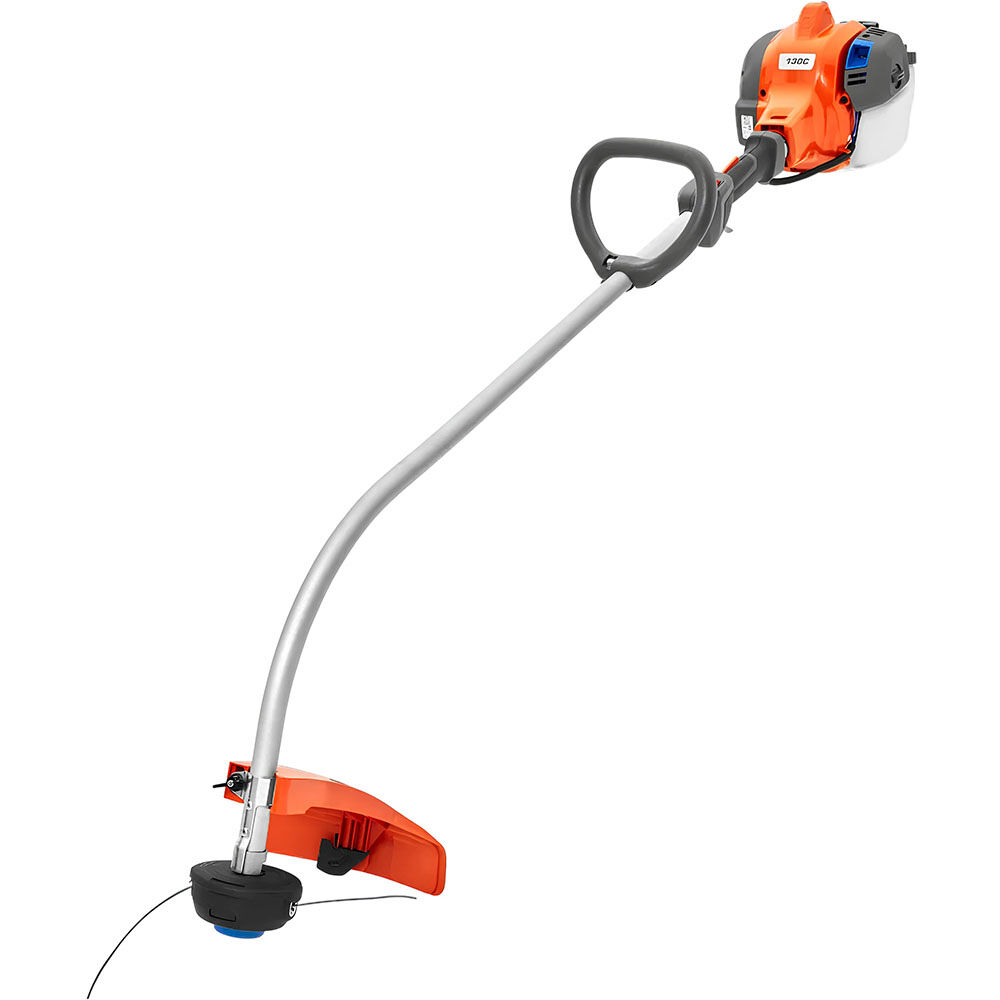 Husqvarna 130C 17 Inch 28 cc 1HP Gas-Powered Curved Shaft String Trimmer