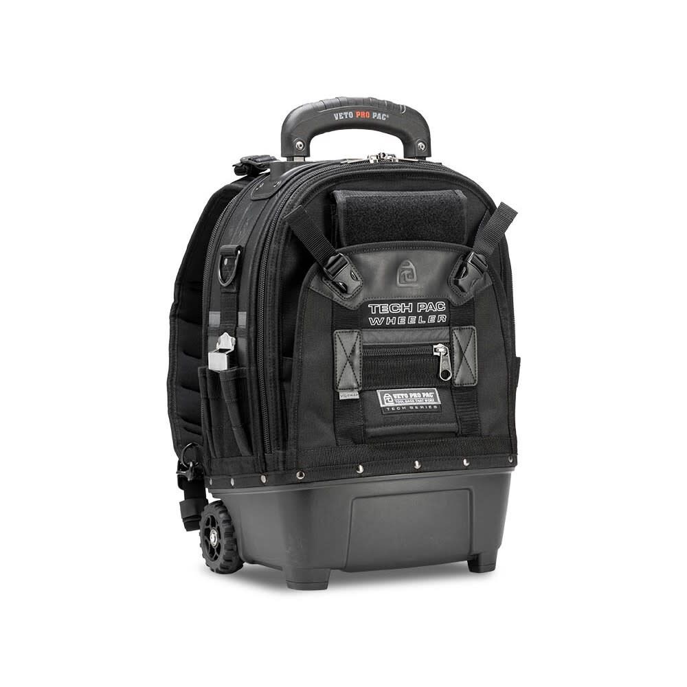 Veto Pro Pac 60 Lbs Tech Pac Wheeler Blackout Backpack with Tool and Meter Panel