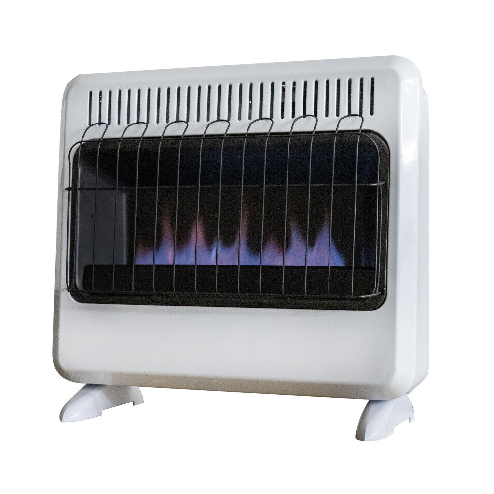 Heatstar 30000 BTU Vent Free Blue Flame Propane Heater with Thermostat and Blower